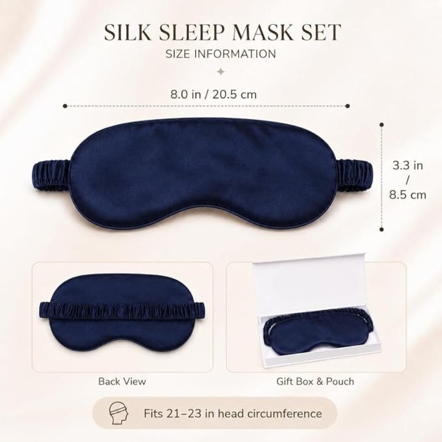 Silk Sleep Mask Light Blocking - огляд і ціна Ultra Luxury Skincare