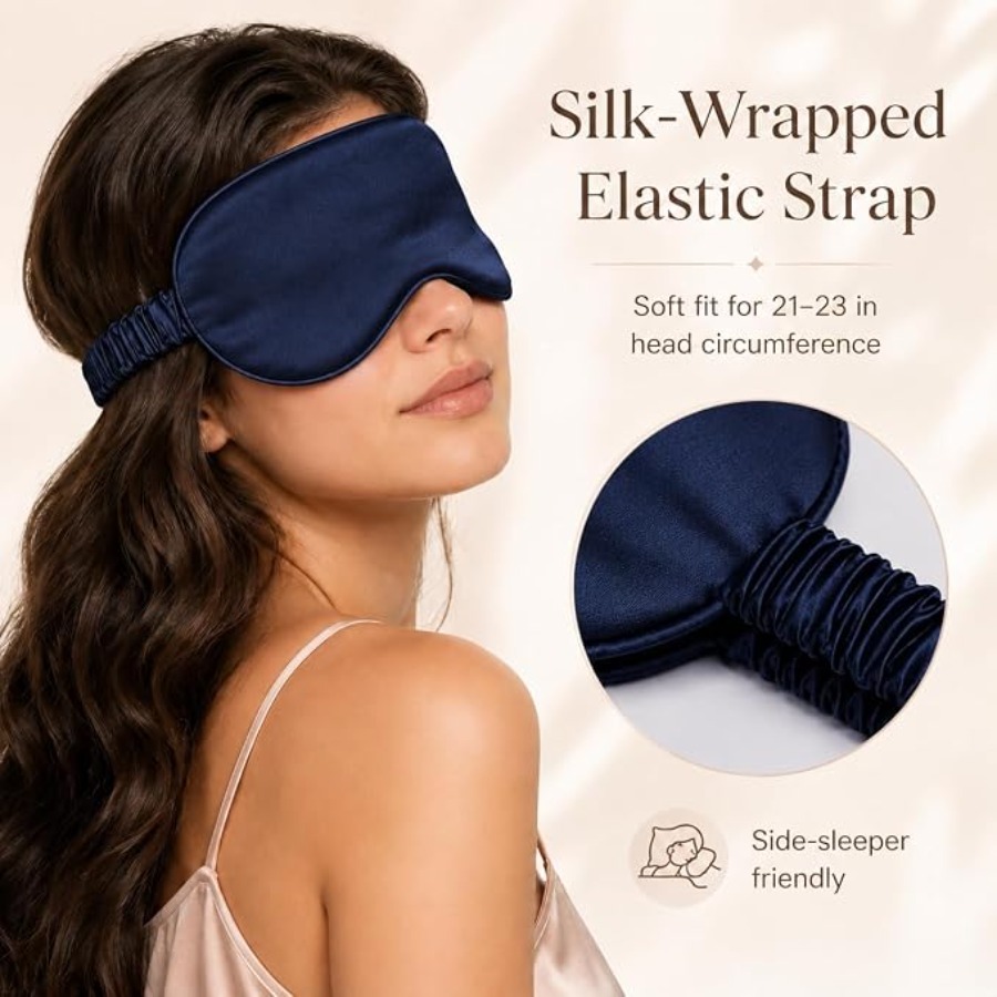 Silk Sleep Mask Light Blocking - огляд і ціна Ultra Luxury Skincare