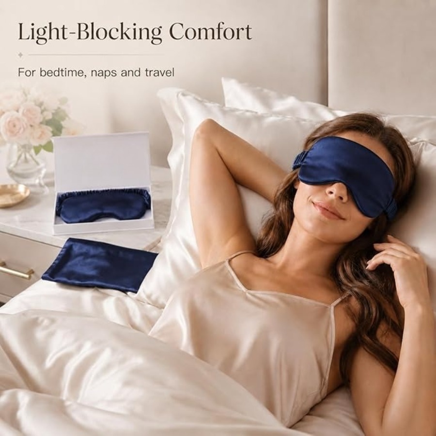 Silk Sleep Mask Light Blocking - огляд і ціна Ultra Luxury Skincare
