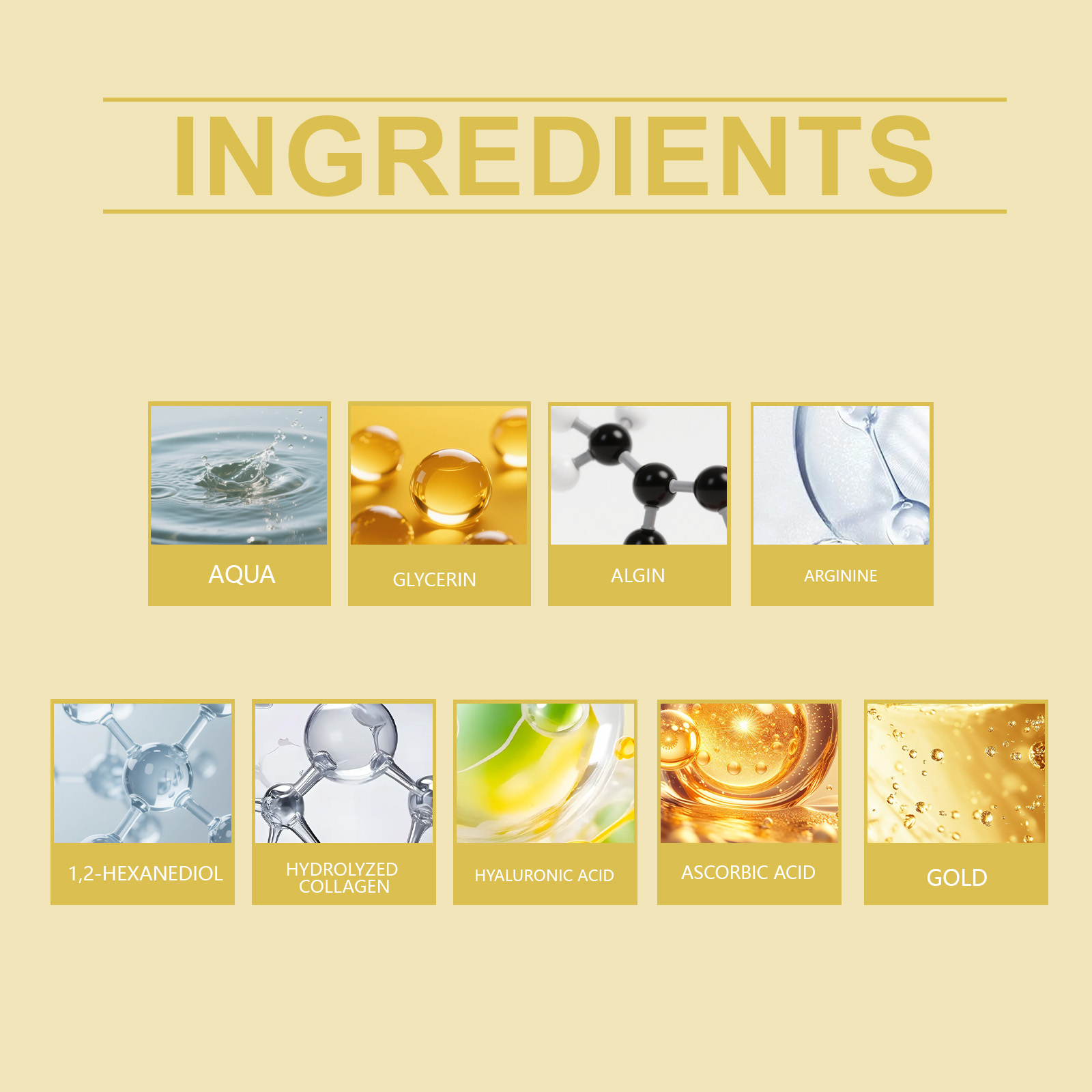 Moisturizing Repairing 24k Gol - огляд і ціна Luxury Skincare Collection