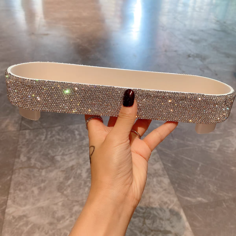 Light luxury plastic oval tray - огляд і ціна Luxury Skincare Tray