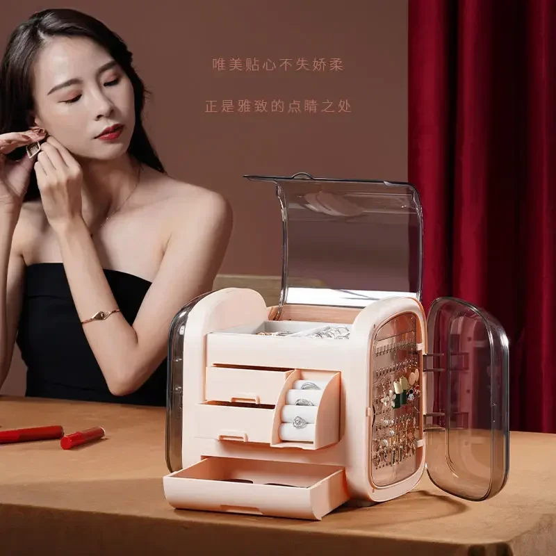 Luxury LED Cosmetic Case with  - огляд і ціна Luxury Skincare Makeup