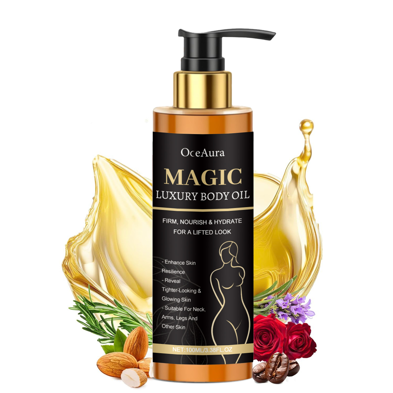 Luxury  Firming Body Oil Lifti - огляд і ціна Luxury Glow Skincare