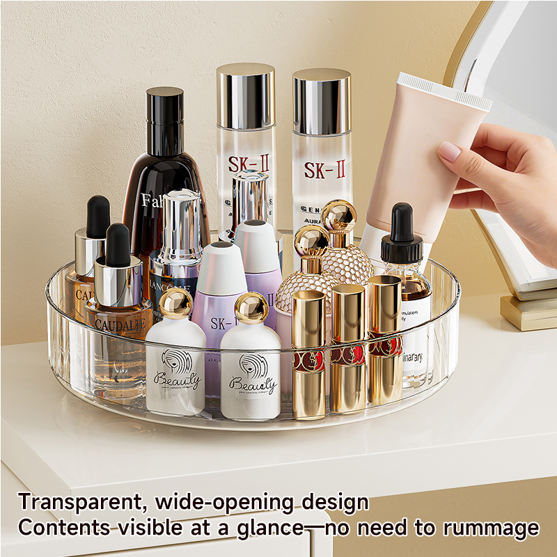 Rotating Perfume Organizer For - огляд і ціна Luxury Skincare Tray