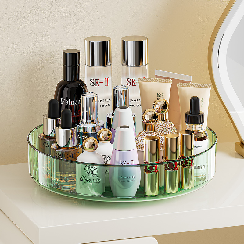 Rotating Perfume Organizer For - огляд і ціна Luxury Skincare Tray