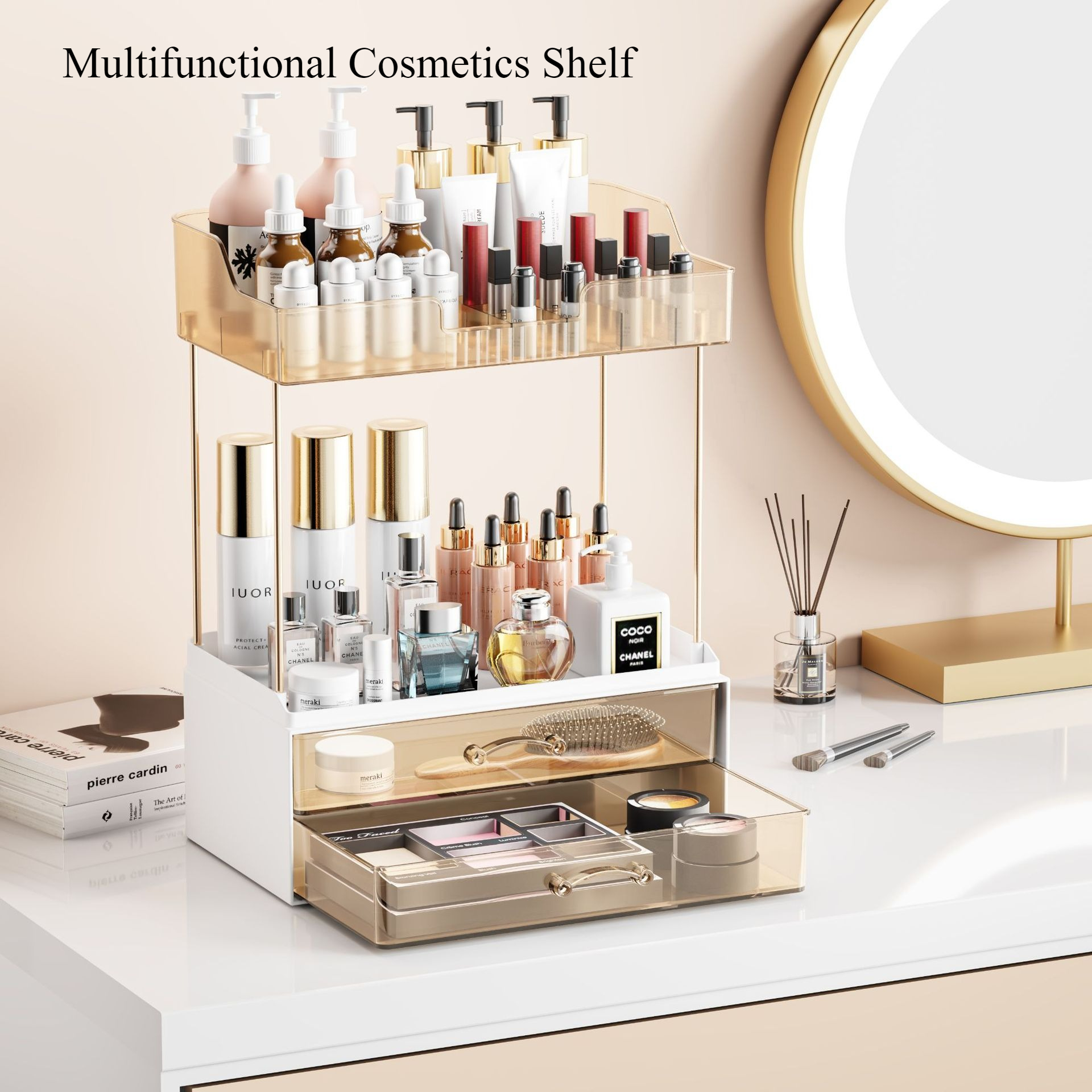 Luxury Makeup Organizer - Vani - огляд і ціна Luxury Skincare Tray