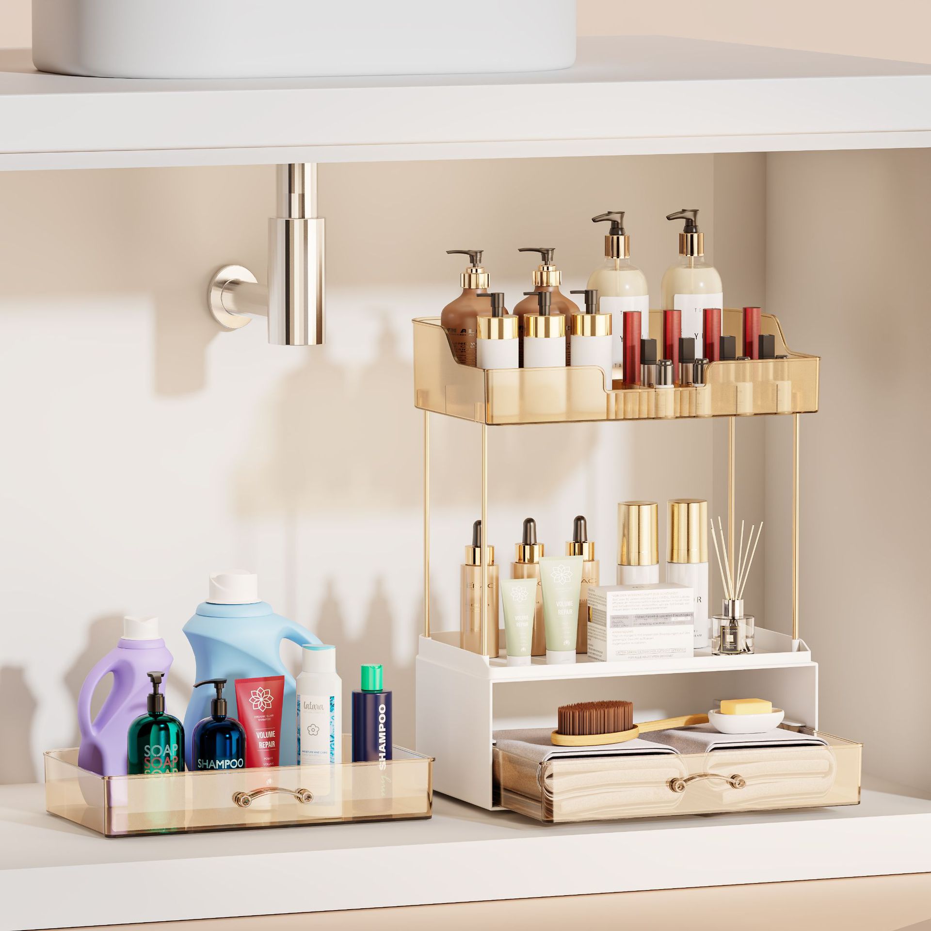 Luxury Makeup Organizer - Vani - огляд і ціна Luxury Skincare Tray
