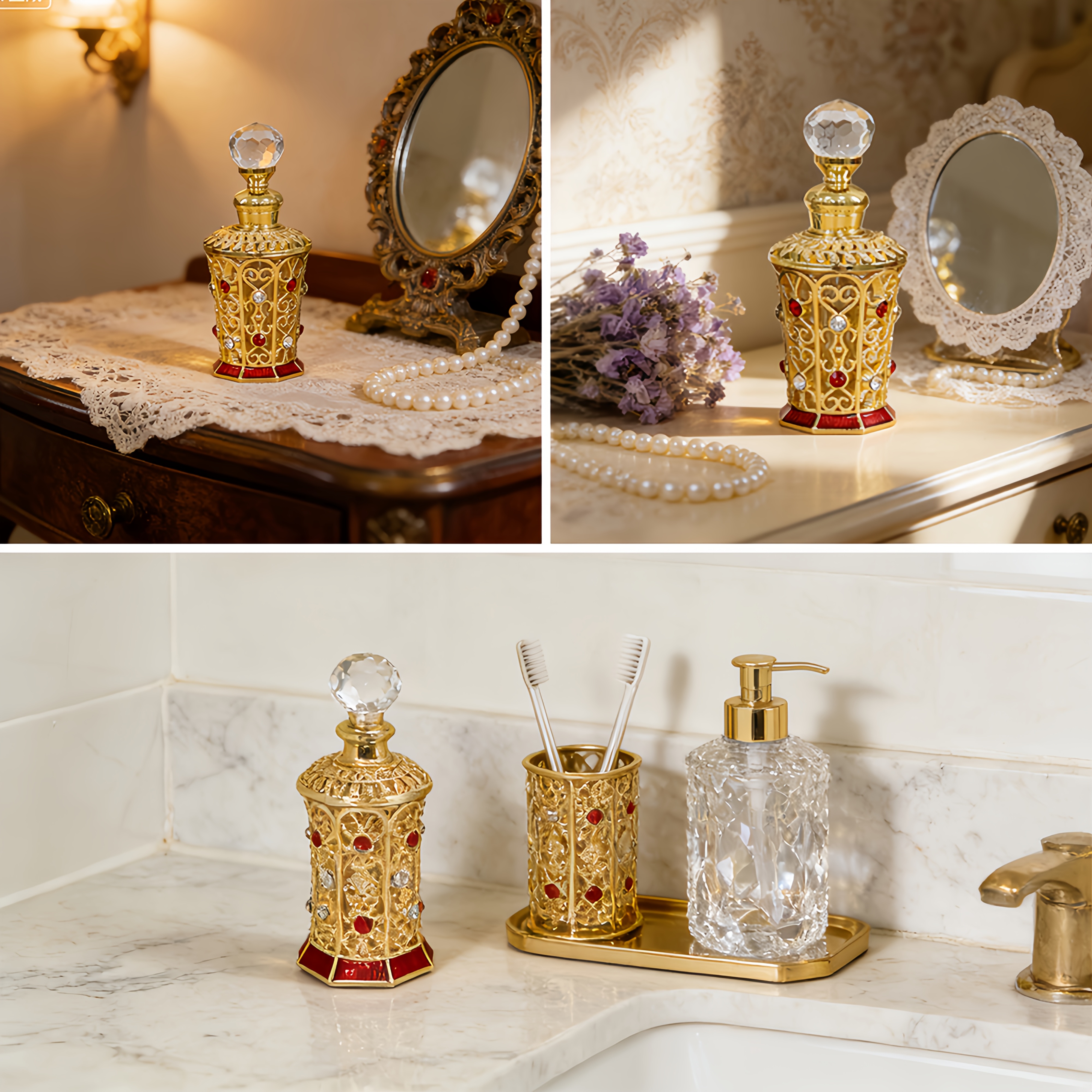 A Set of Vintage-Style Dispens - огляд і ціна Luxury Skincare Essential
